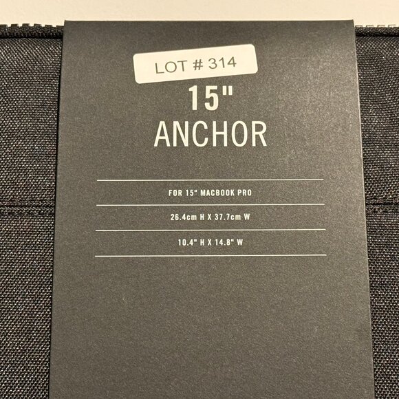 New Herschel Anchor Laptop Sleeve - Black - 13"-16" - Picture 7 of 7